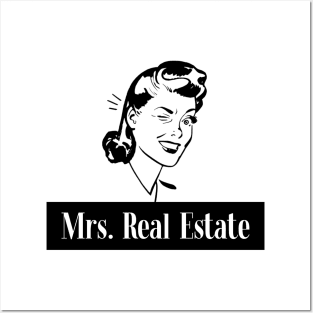 Mrs. Real Estate Posters and Art